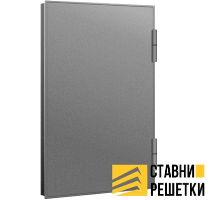 Ставни глухие однопольные с задвижками ГС-02
